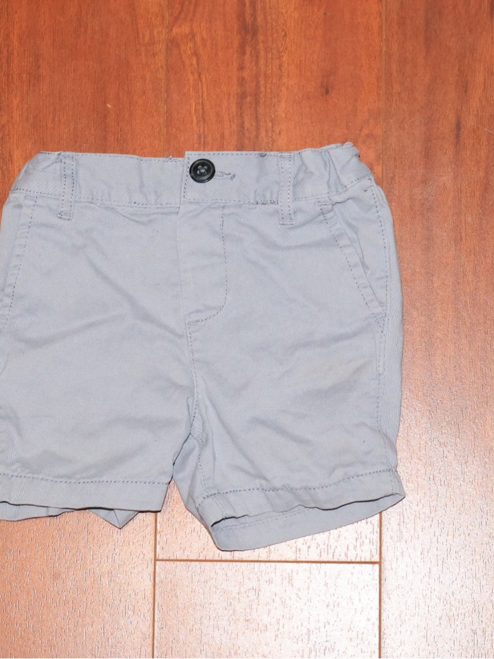 The Children's Place Light Gray Pull-On Shorts